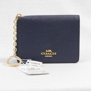Crossgrain Leather Key Ring Card Case 68003